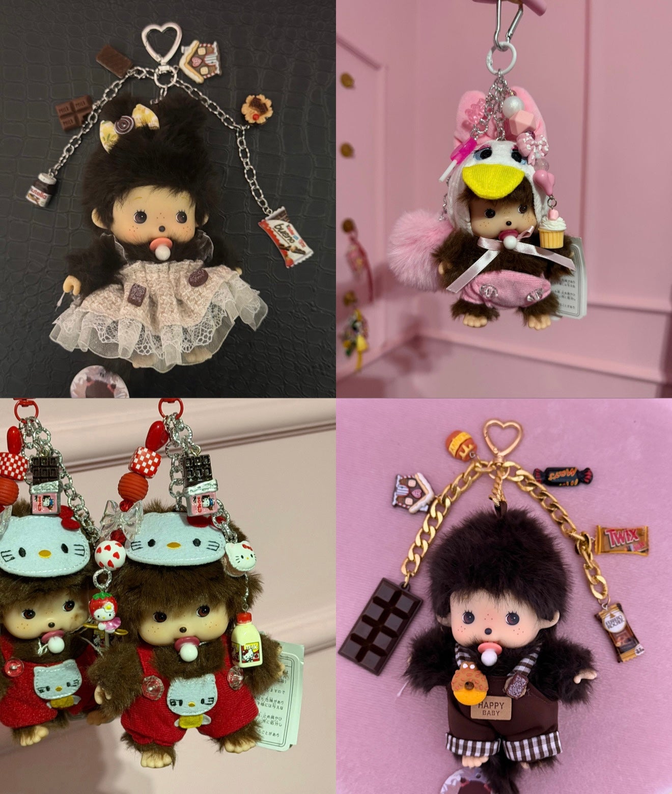 Monchhichi Portachiavi