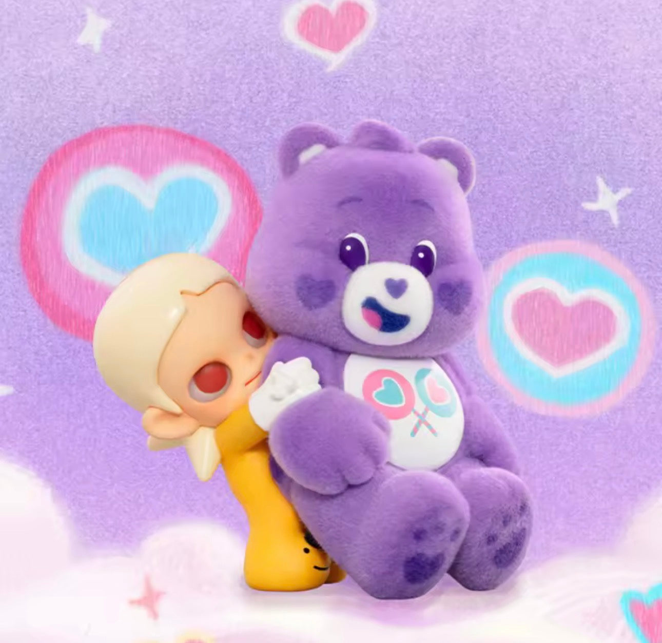 POPMART CareBears × Zsiga Series. Blind Box Toys Mystery
Box.