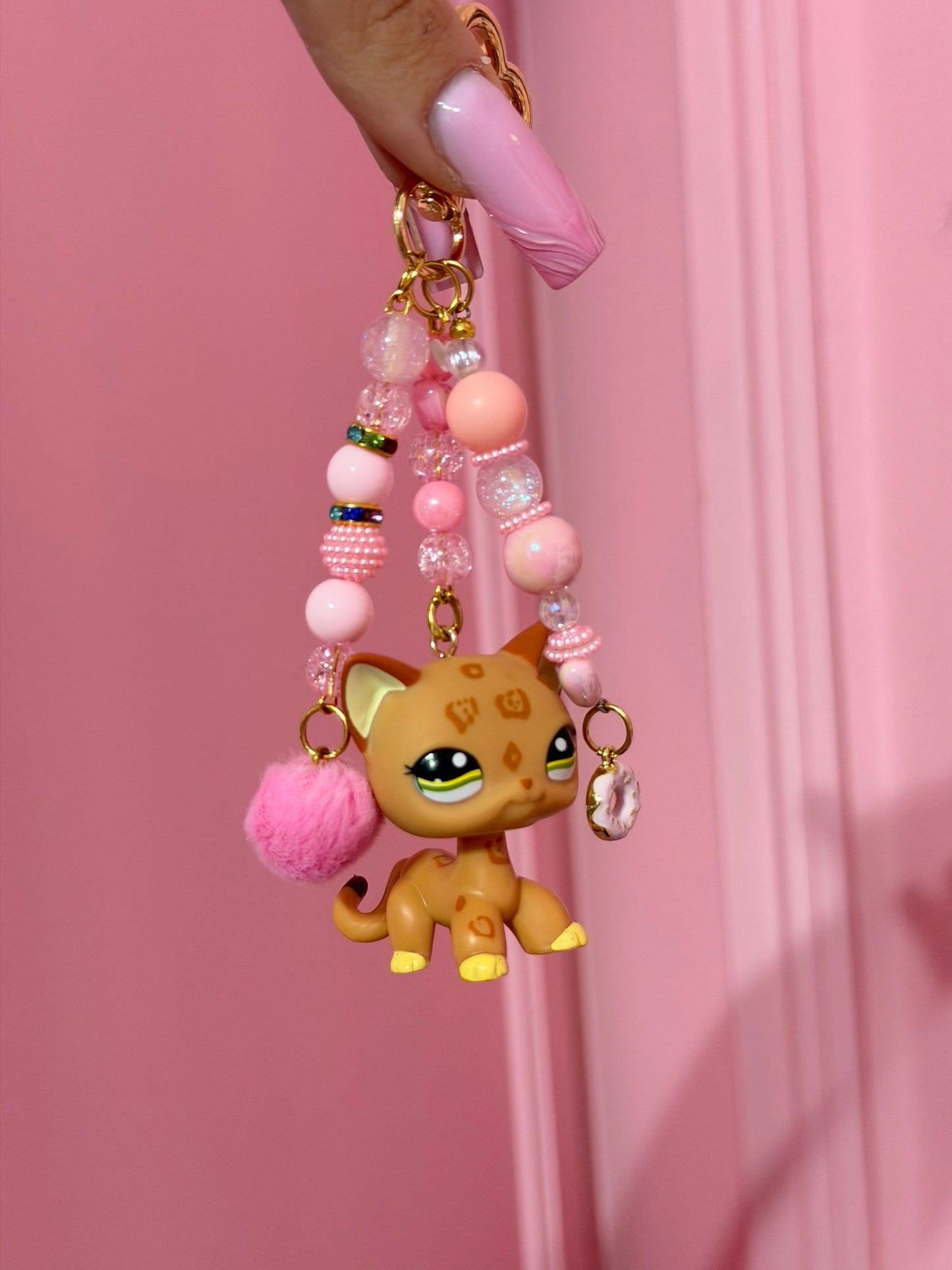 Portachiavi Littlest Pet Shop / Ciondolo a forma di animale LPS