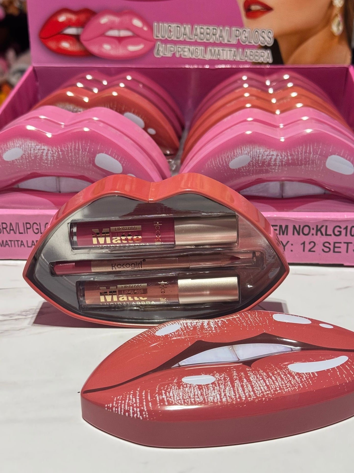SET LUCIDALABBRA - LIPGLOSS - MATITA LABBRA