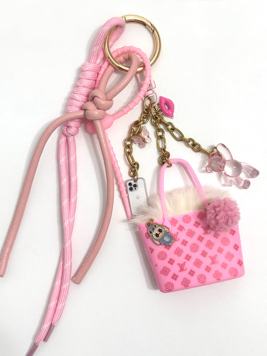LV Pinkie Charm