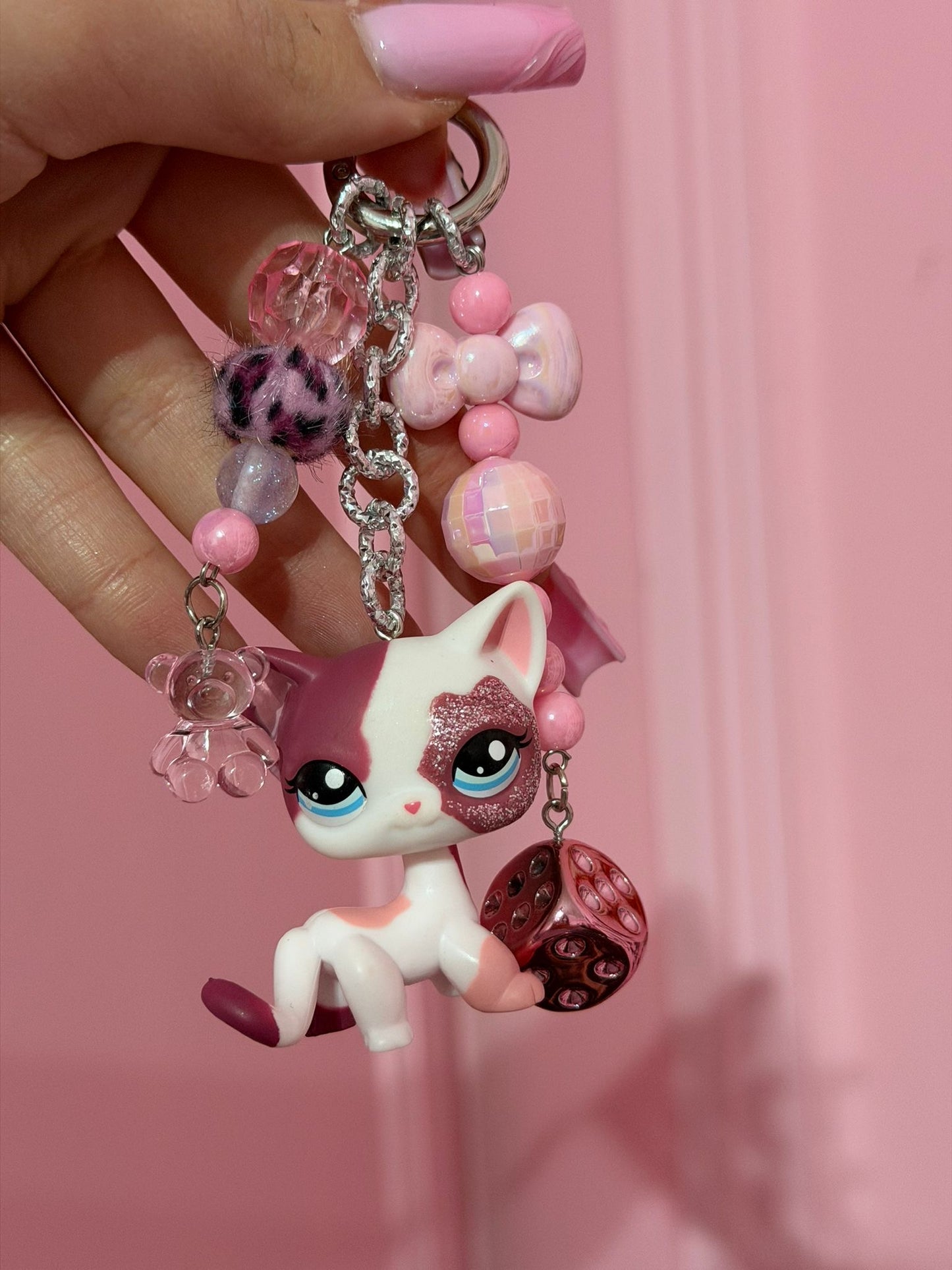 Portachiavi Littlest Pet Shop / Ciondolo a forma di animale LPS