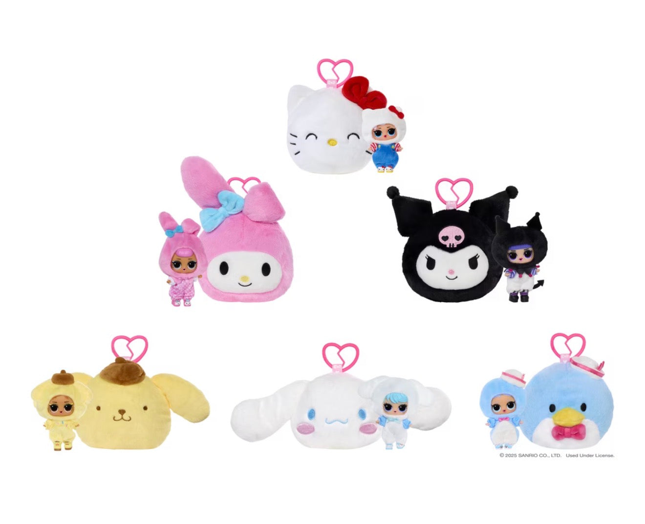 L.O.L. Surprise! L.O.L. Surprise Loves Hello Kitty Reversible Plush Surprise