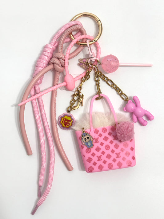 LV Pinkie Charm