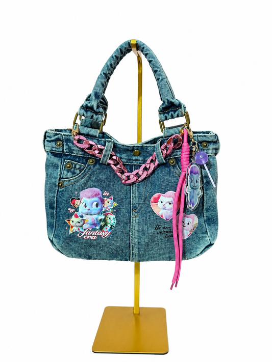 Borsa Y2K Mini Tote - Fantasy Bibble