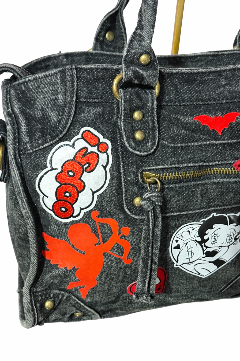 Borsa City Denim - Love Crash 37x26x15 cm