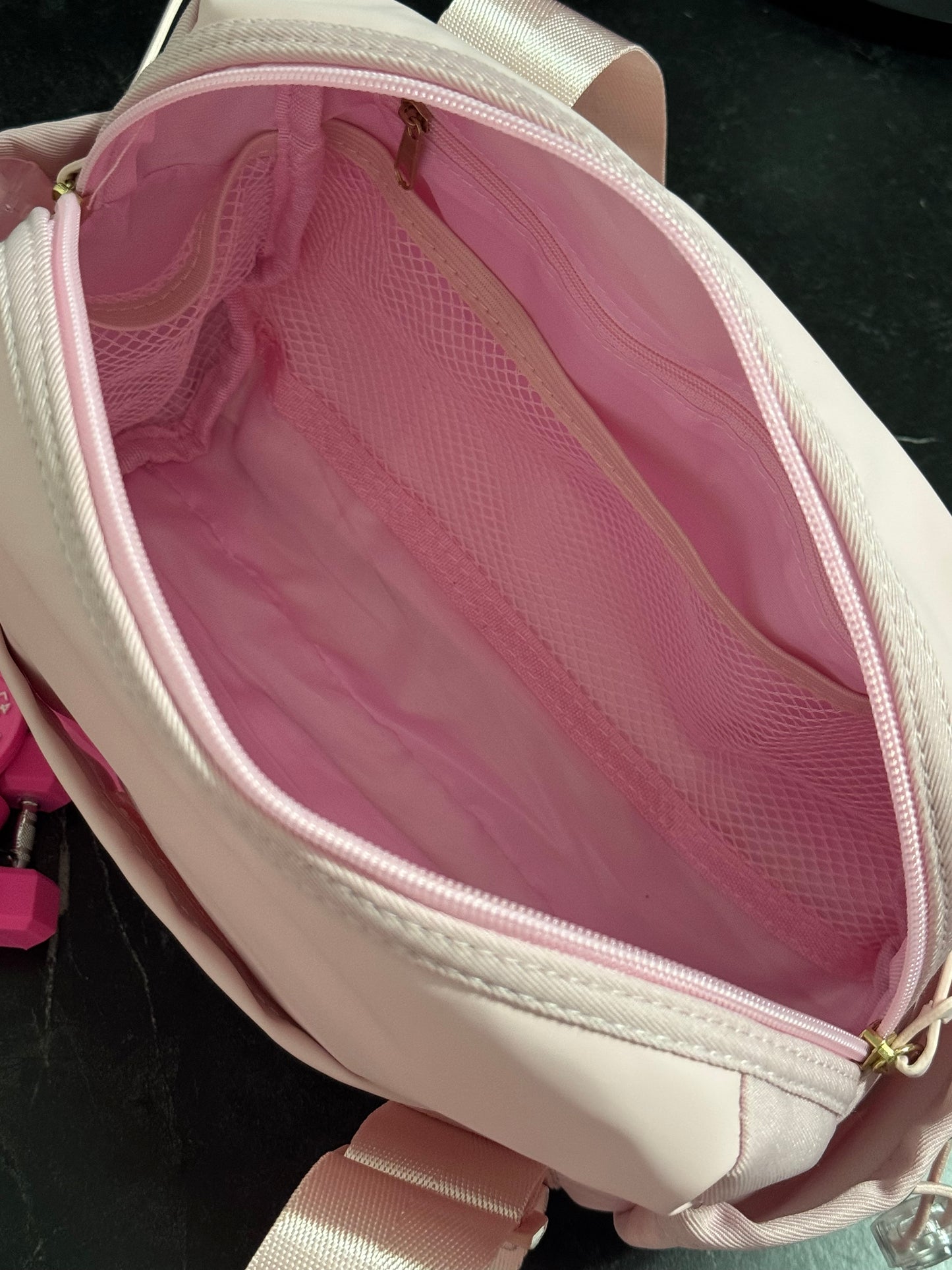 Baby Pink Mini Gym Bag