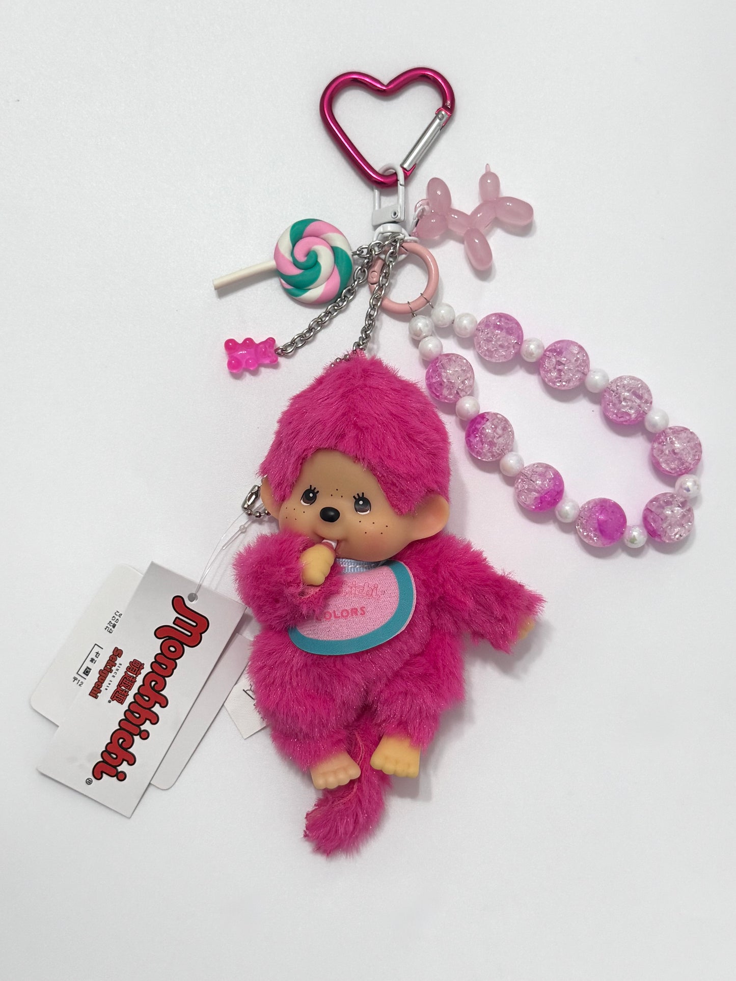 Monchhichi Bubbleglam Keychain