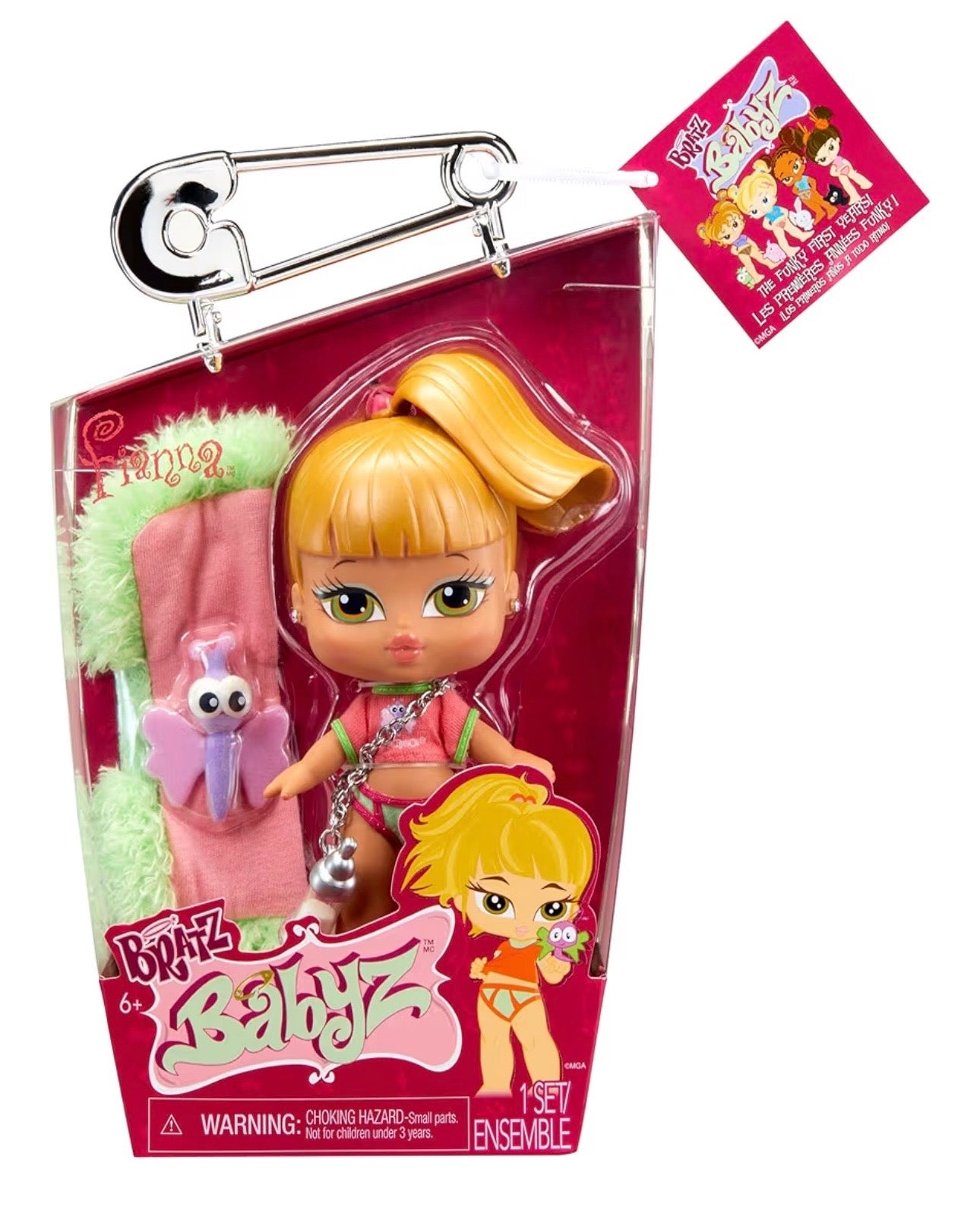 Bratz Babyz Bambola Fashion da Collezione - con Abiti Veri e Animale Domestico - Età 6+