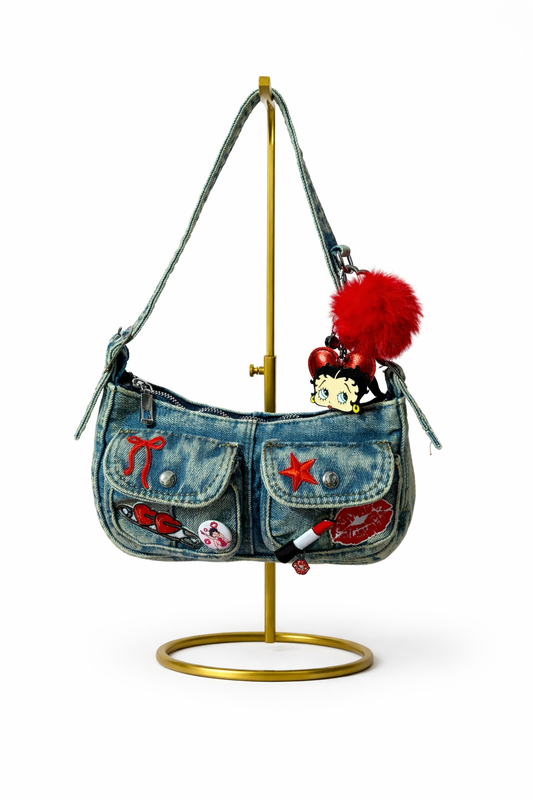 Borsa Baby Denim - Betty Boop