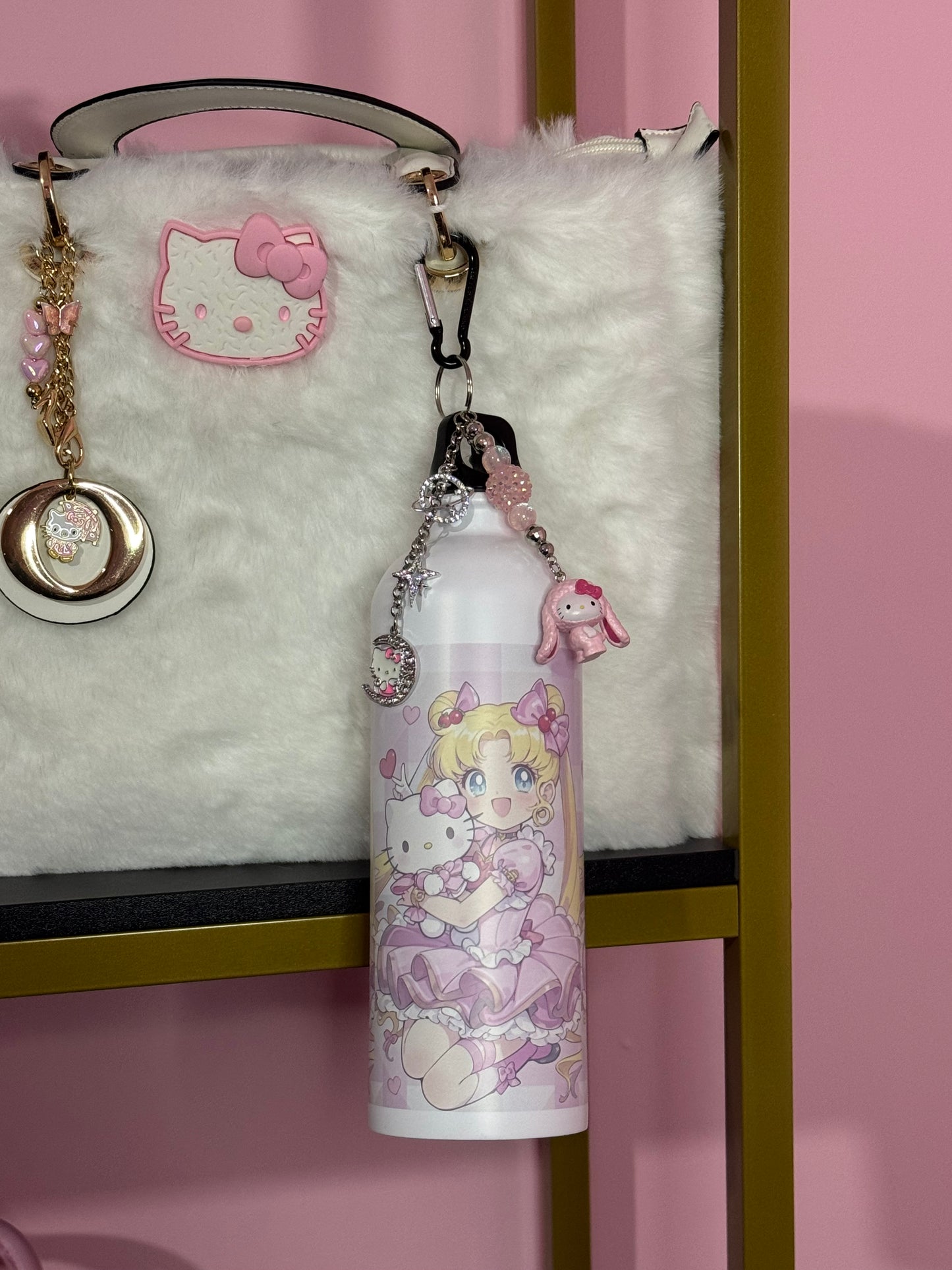 Borraccia Kitty Moon - 750 ml acciaio inossidabile