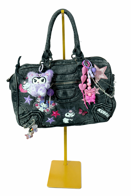 Borsa Denim Kuromi