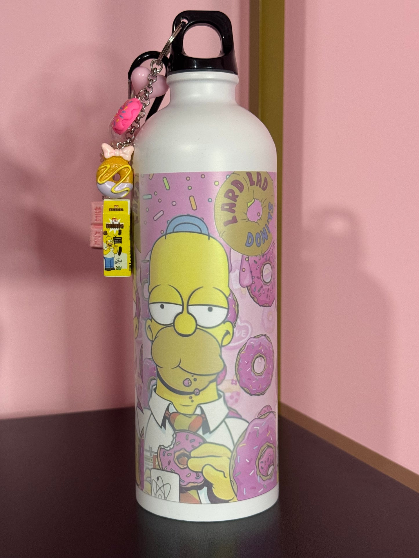 Borraccia Donut - 750 ml acciaio inossidabile