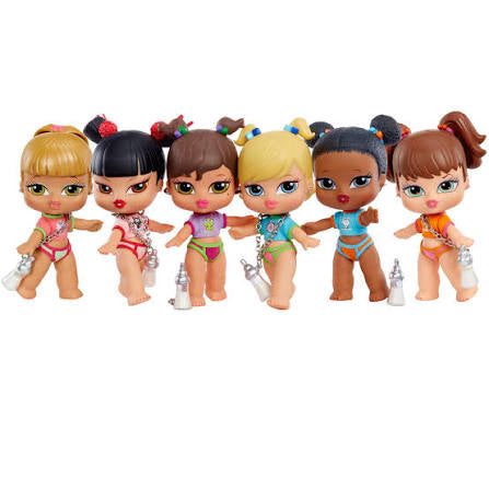 Bratz Babyz Bambola Fashion da Collezione - con Abiti Veri e Animale Domestico - Età 6+