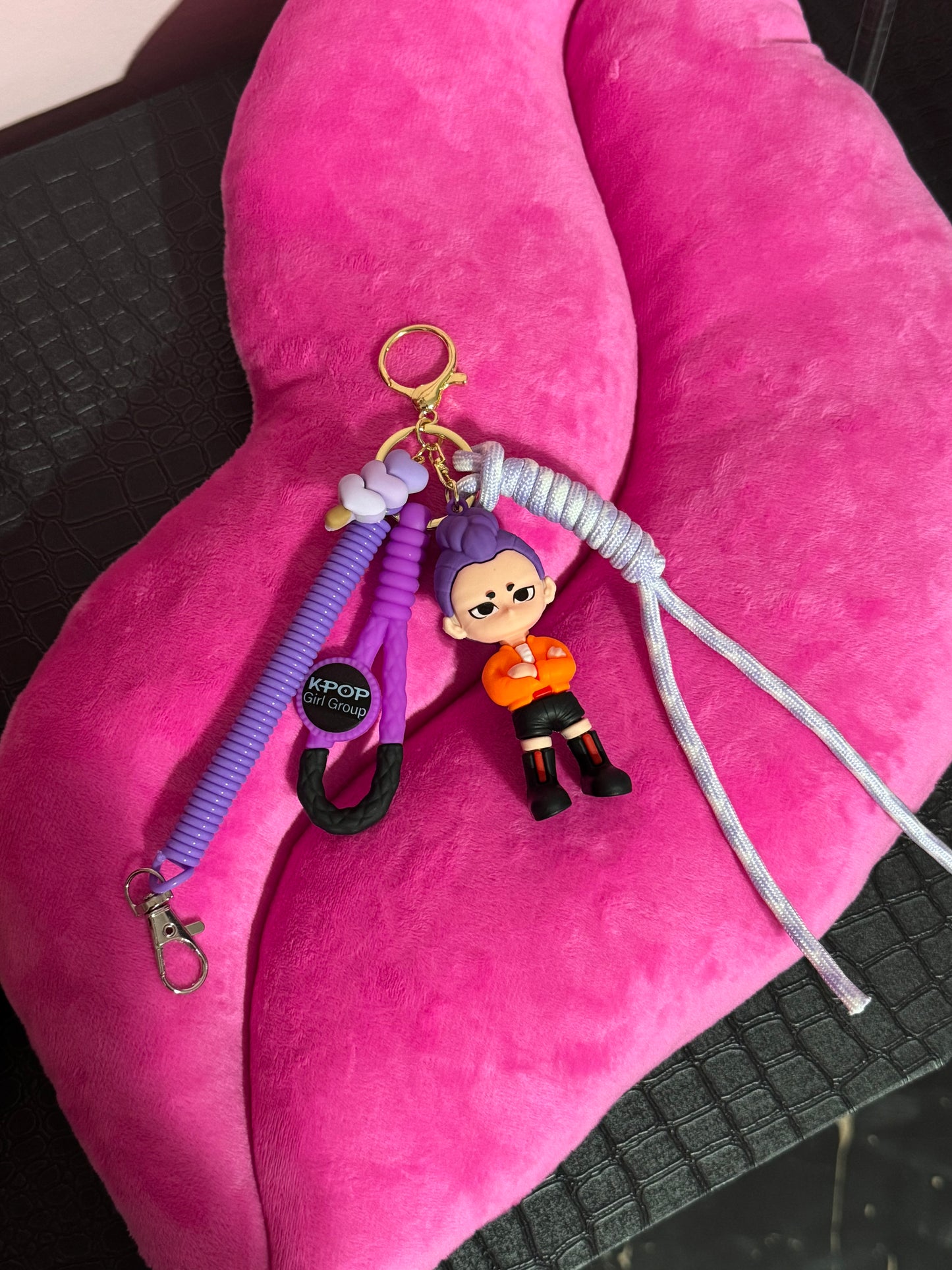 Portachiavi di K-Pop Demon Hunter, cartoon anime, per borse, decorazione per regalo, accessorio alla moda per fan, set da 1 pezzo