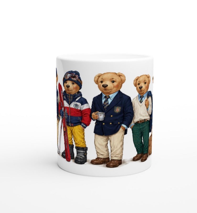 Tazza in ceramica Gentleman Bears 350ml