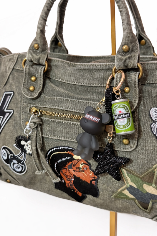 Borsa City Denim - Hussle Icon 37x26x15 cm