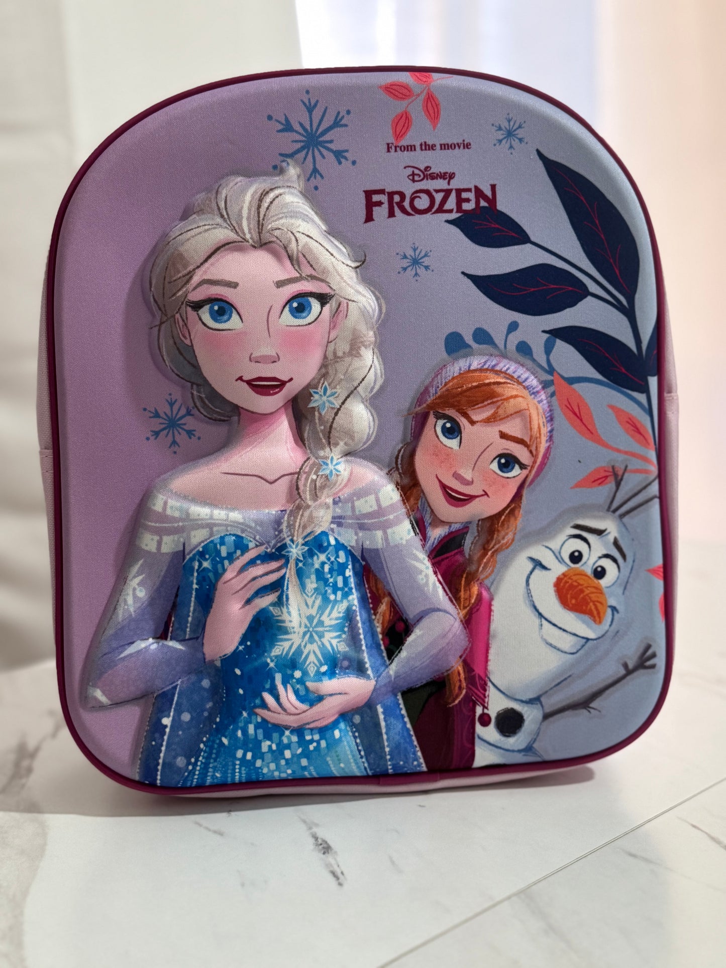 Elsa and Anna 3D Backpack 32x26cm