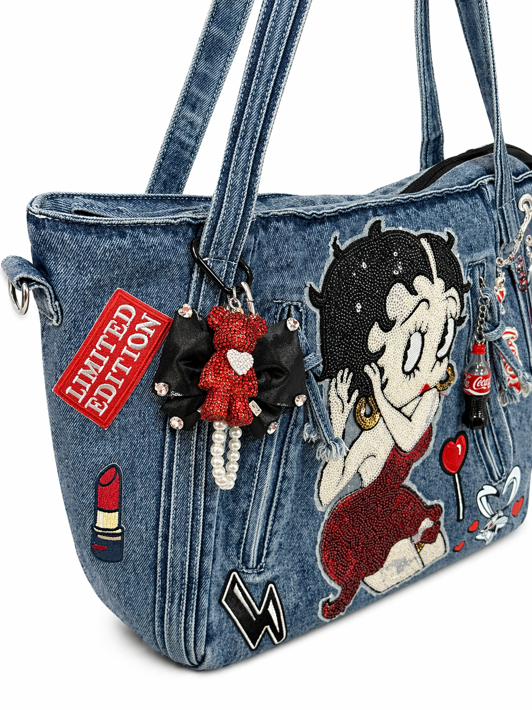 Denim Tote Bag 29x33 cm