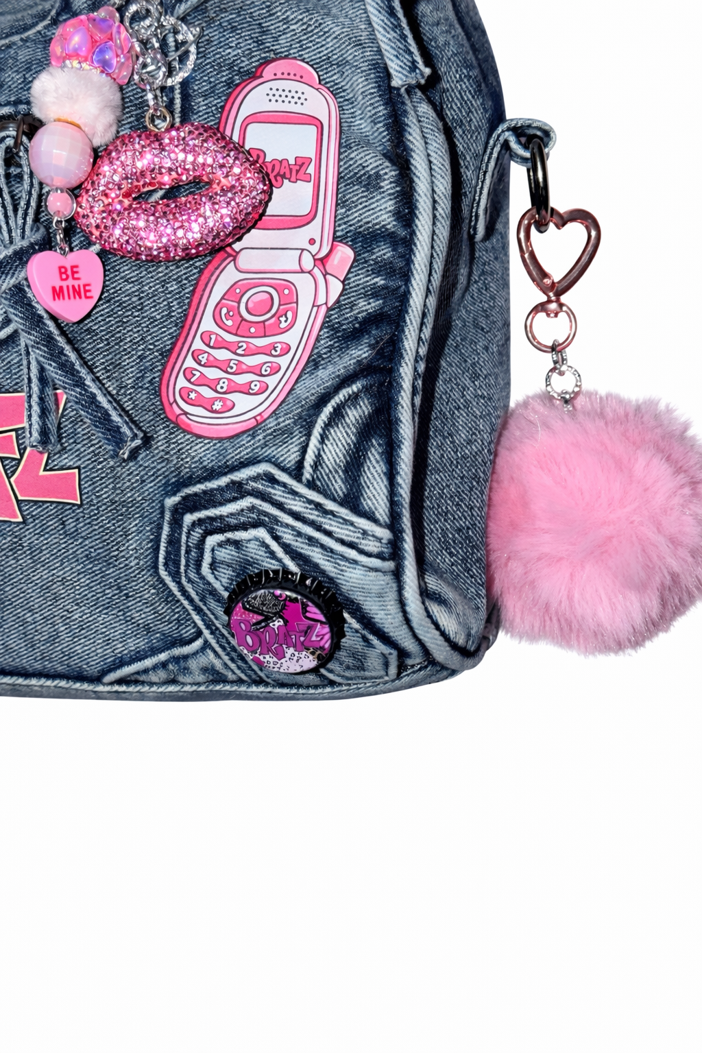 Borsa denim - Mean Cloe 28x20x14 cm