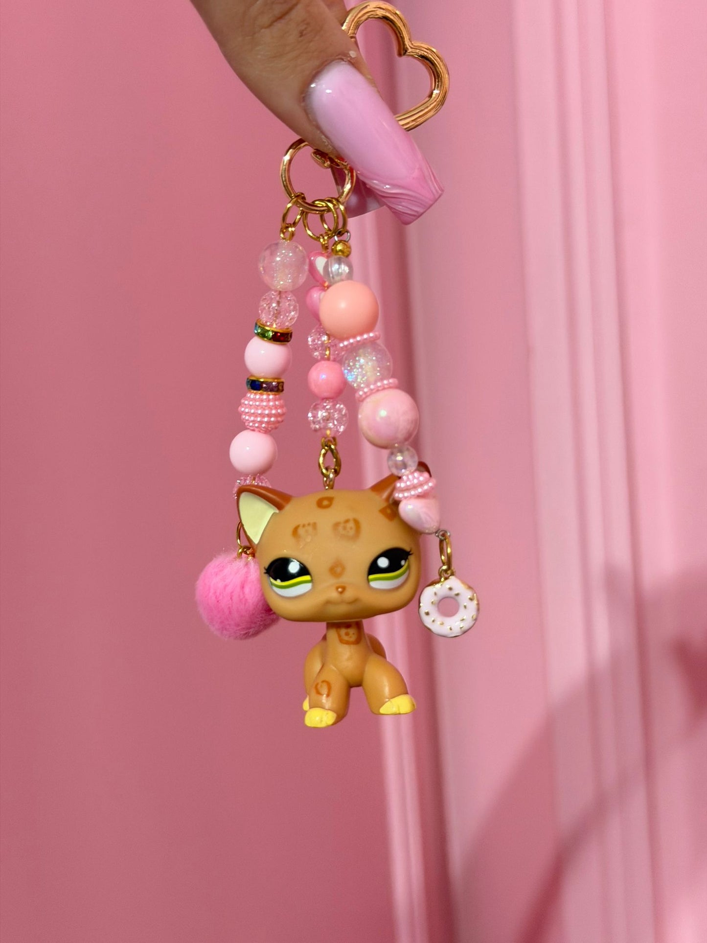 Portachiavi Littlest Pet Shop / Ciondolo a forma di animale LPS