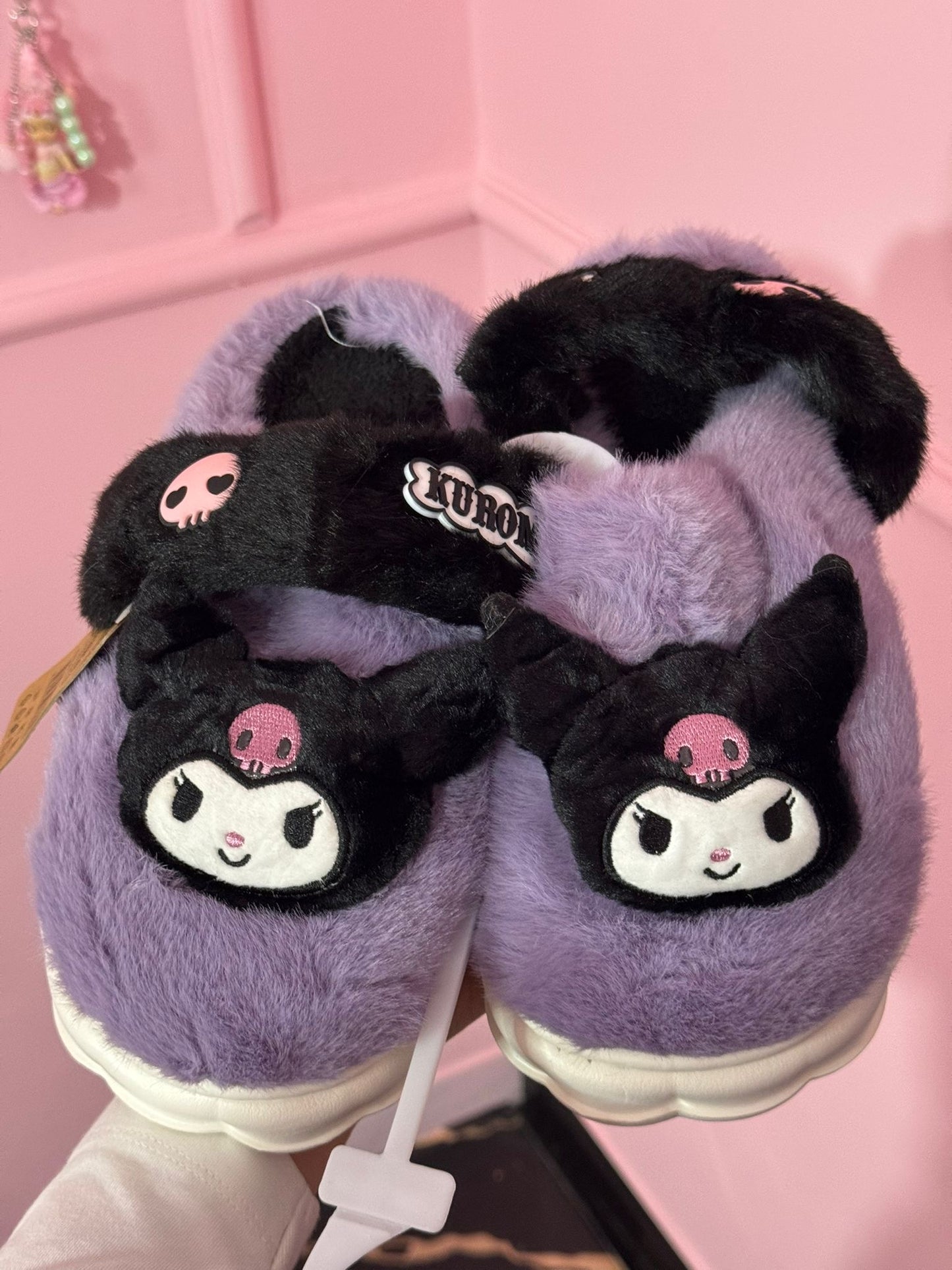 Pantofole in cotone peluche Hello Kitty