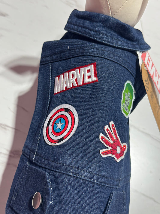 Giubbino jeans Marvel per cane