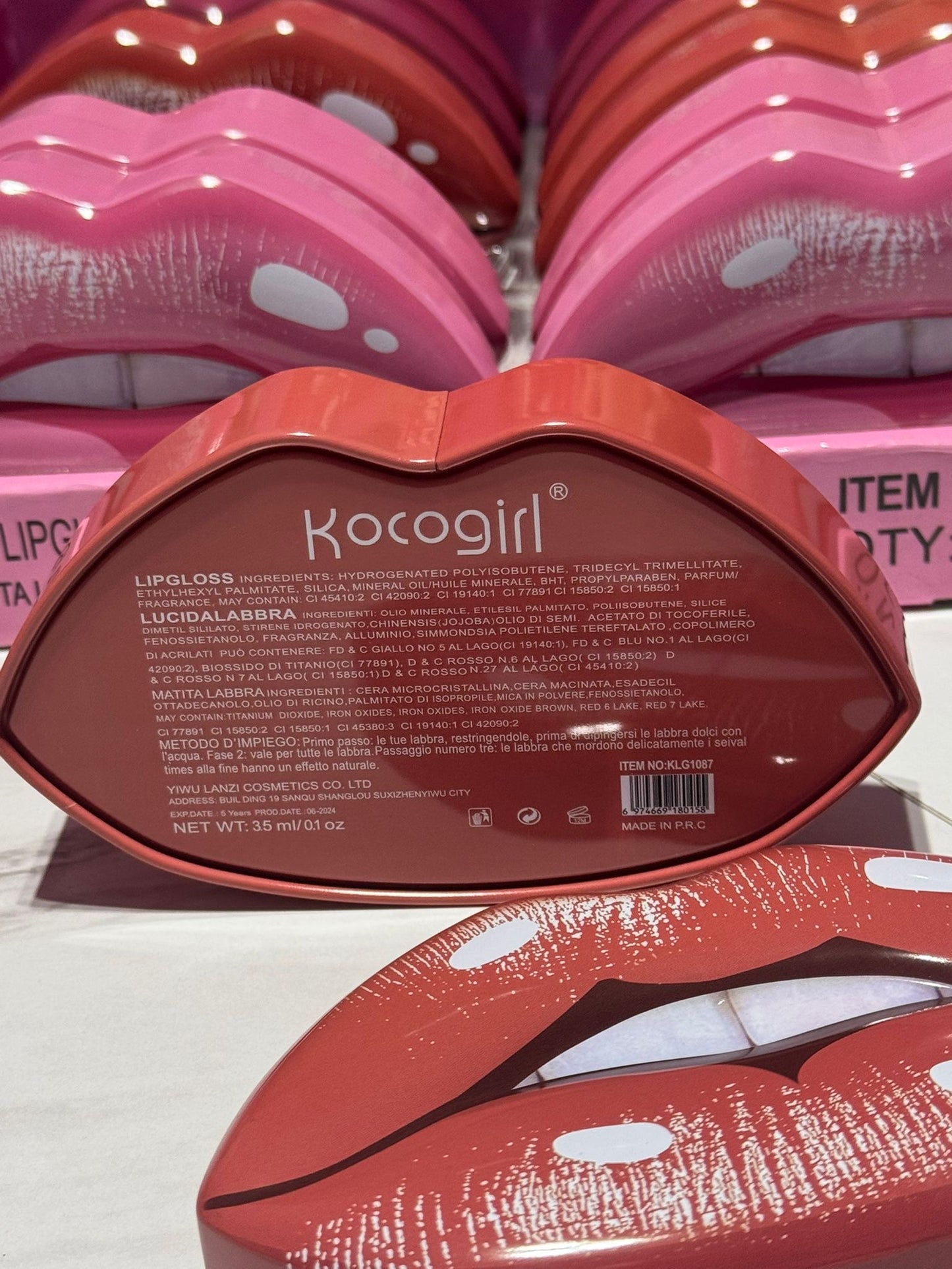 SET LUCIDALABBRA - LIPGLOSS - MATITA LABBRA