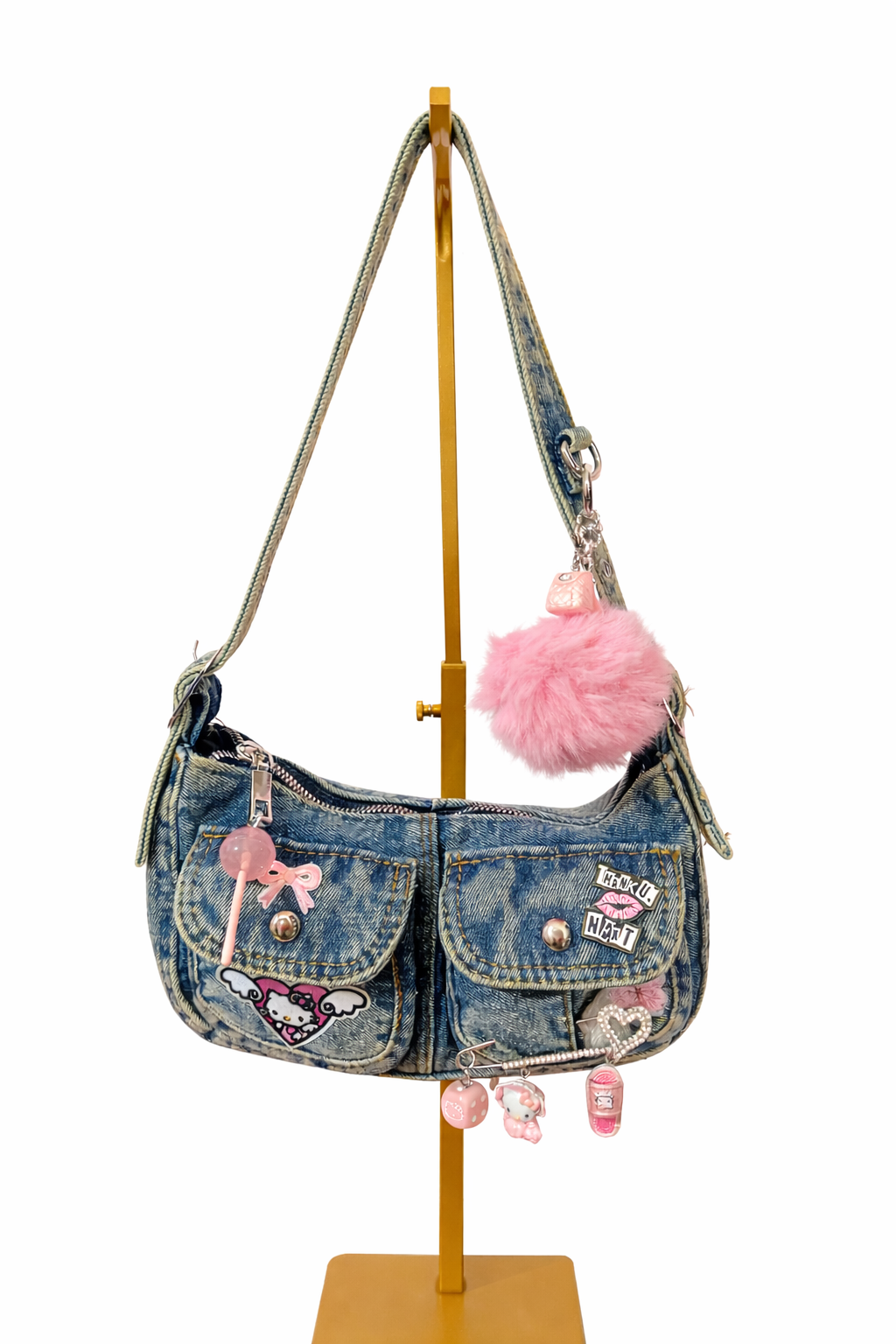 Borsa Baby Denim - Kitty