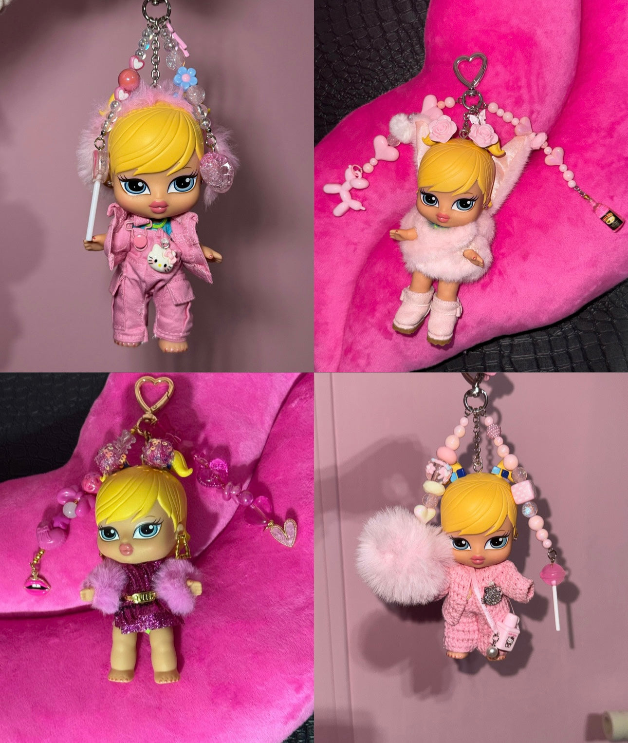 Bébé Cloe Chat Rose