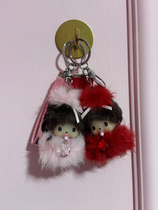 Baby Monchhichi Portachiavi