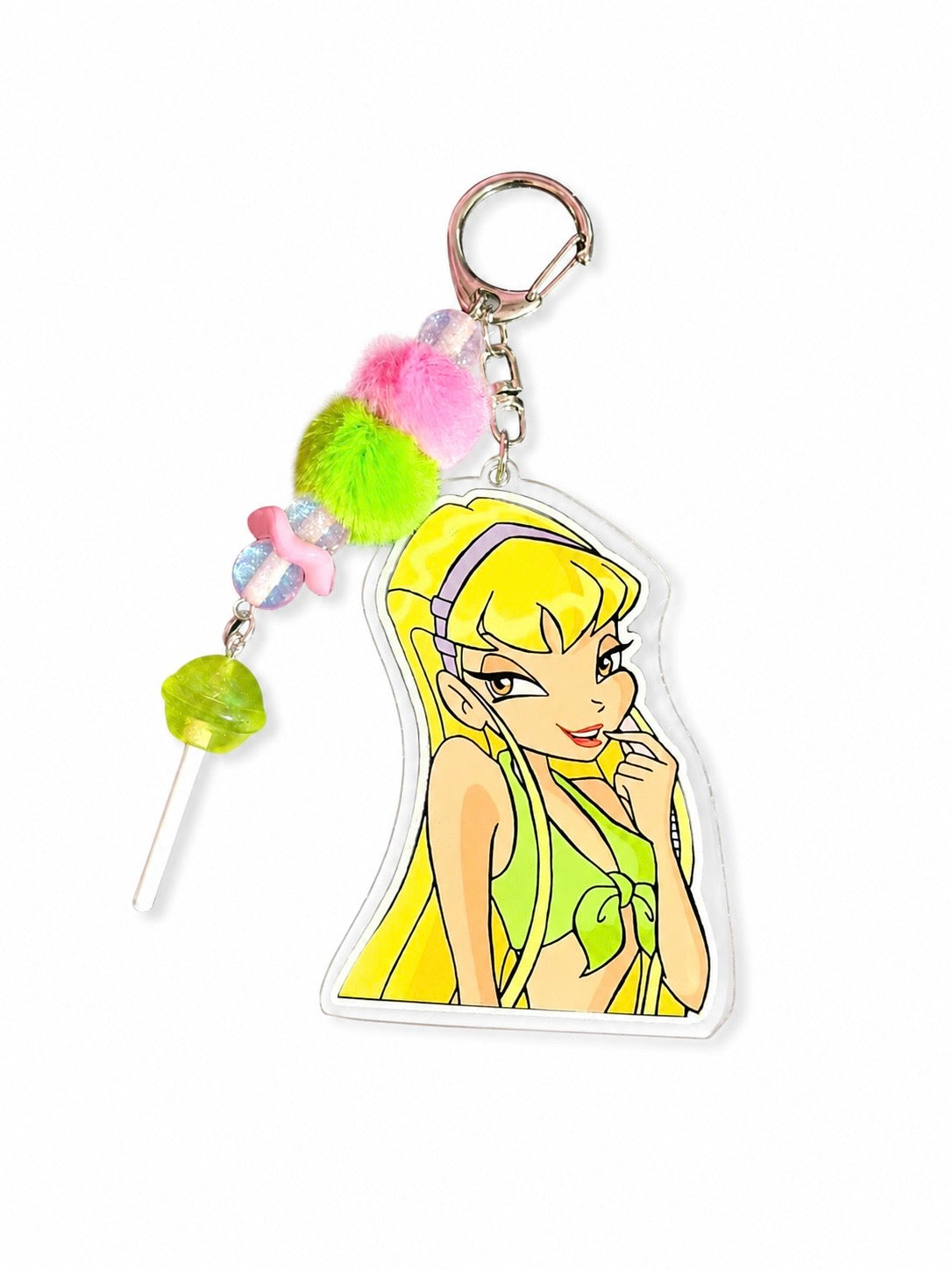 Charm Portachiavi Winx - Accessori alla moda per decorazione di borse e chiavi di auto
