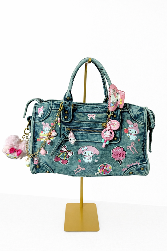 Borsa City Denim - Sweet Melody 37x26x15 cm