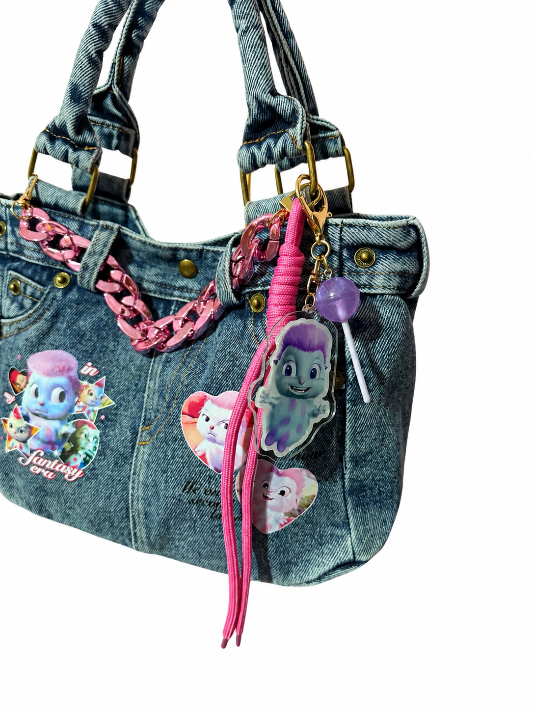 Borsa Y2K Mini Tote - Fantasy Bibble