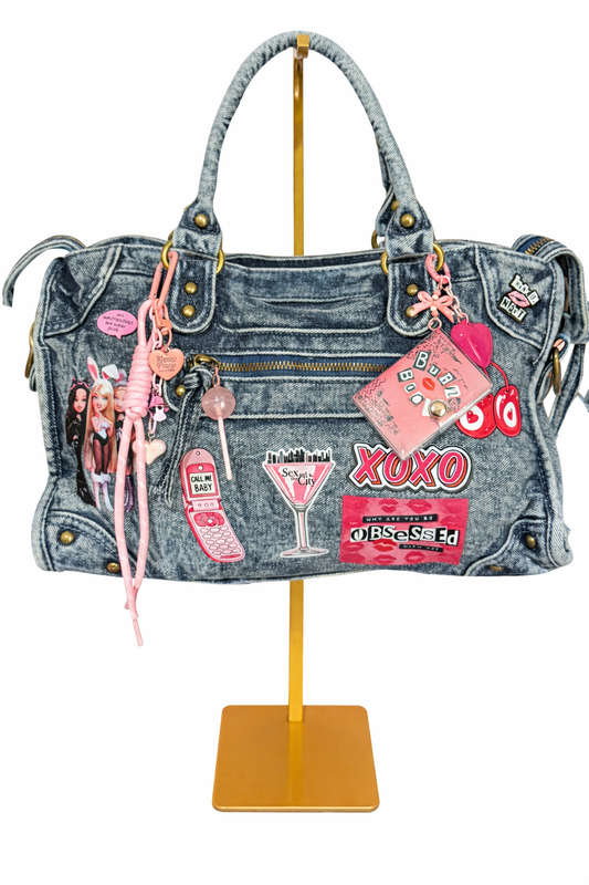 Borsa City Denim - Regina 37x26x15 cm