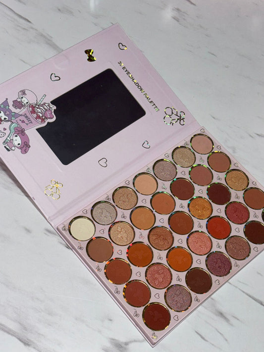 35 colors eyeshadow palette  Melody Kuromi