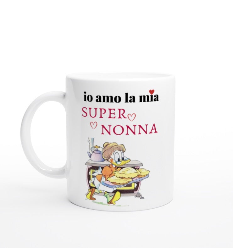 Mug cadeau pour grand-mère - Mug en céramique 330 ml pour thé, café ou lait