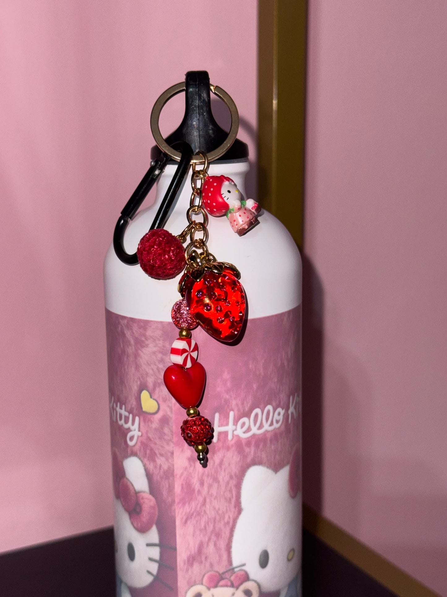 Borraccia Kitty Strawberry - 750 ml acciaio inossidabile
