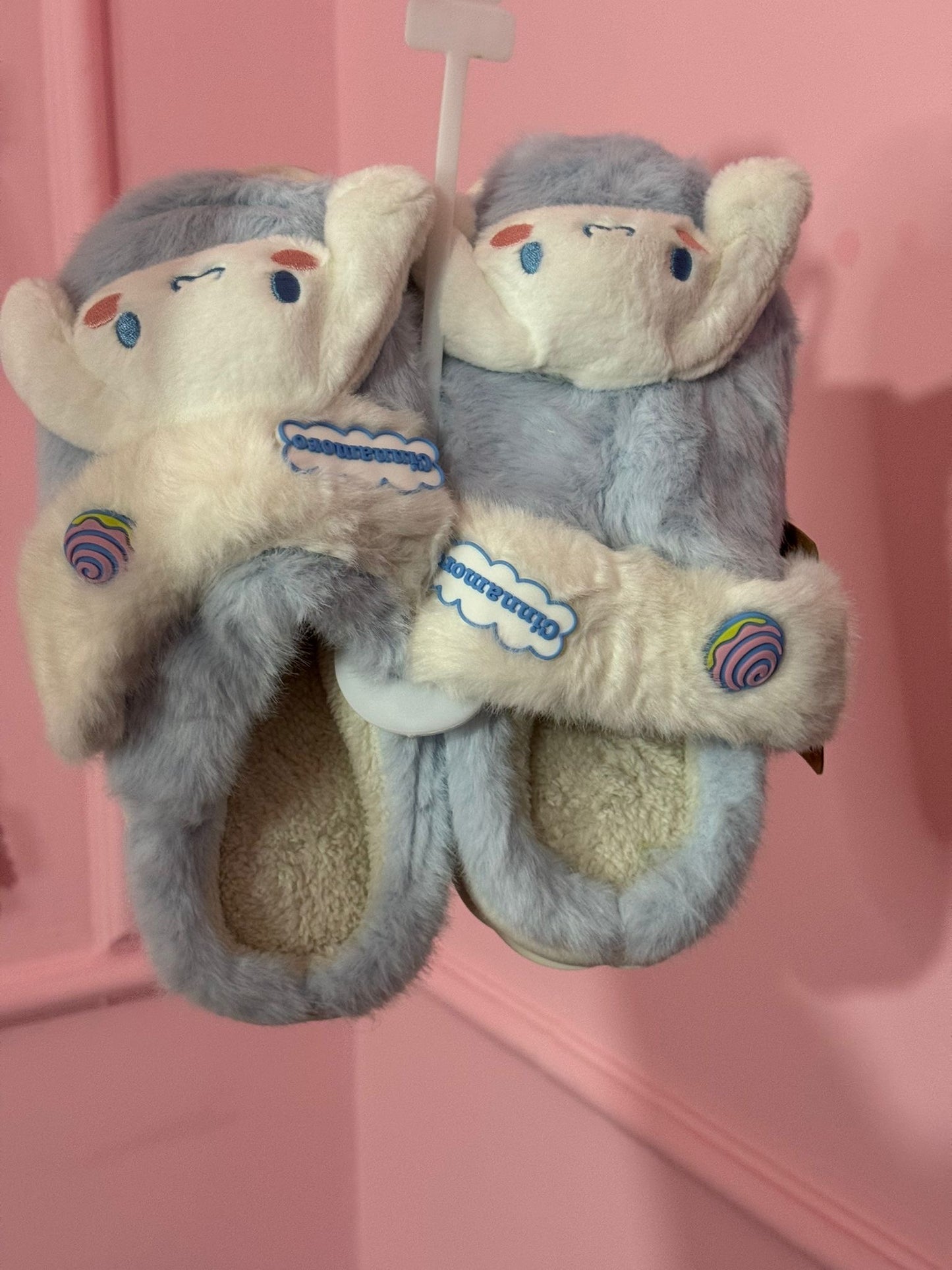 Pantofole in cotone peluche Hello Kitty