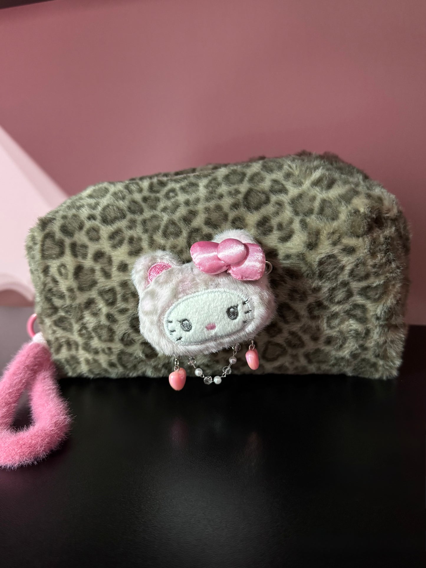 Pochette Kitty Leopard