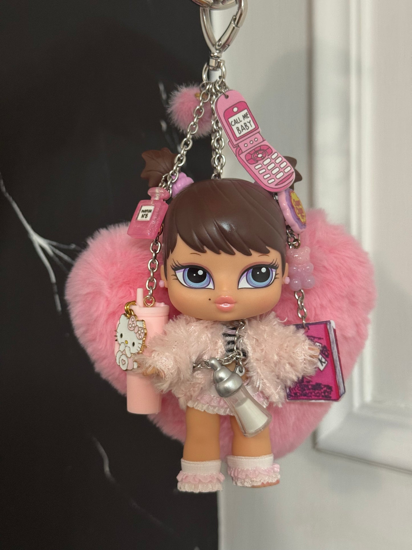 PORTACHIAVI BRATZ BABYZ PHOEBE BURN BOOK DOLL ME UP