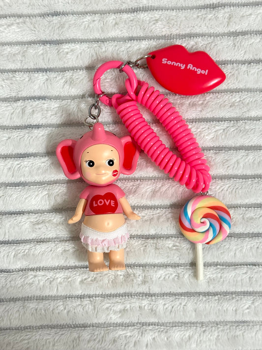 Sonny Angel Charm Kiss Kiss Series - Elephant