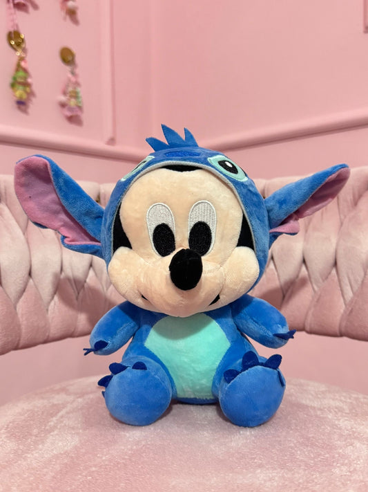 Peluche Stitch X Topolino
Peluche Stitch Angel X Minnie 25cm