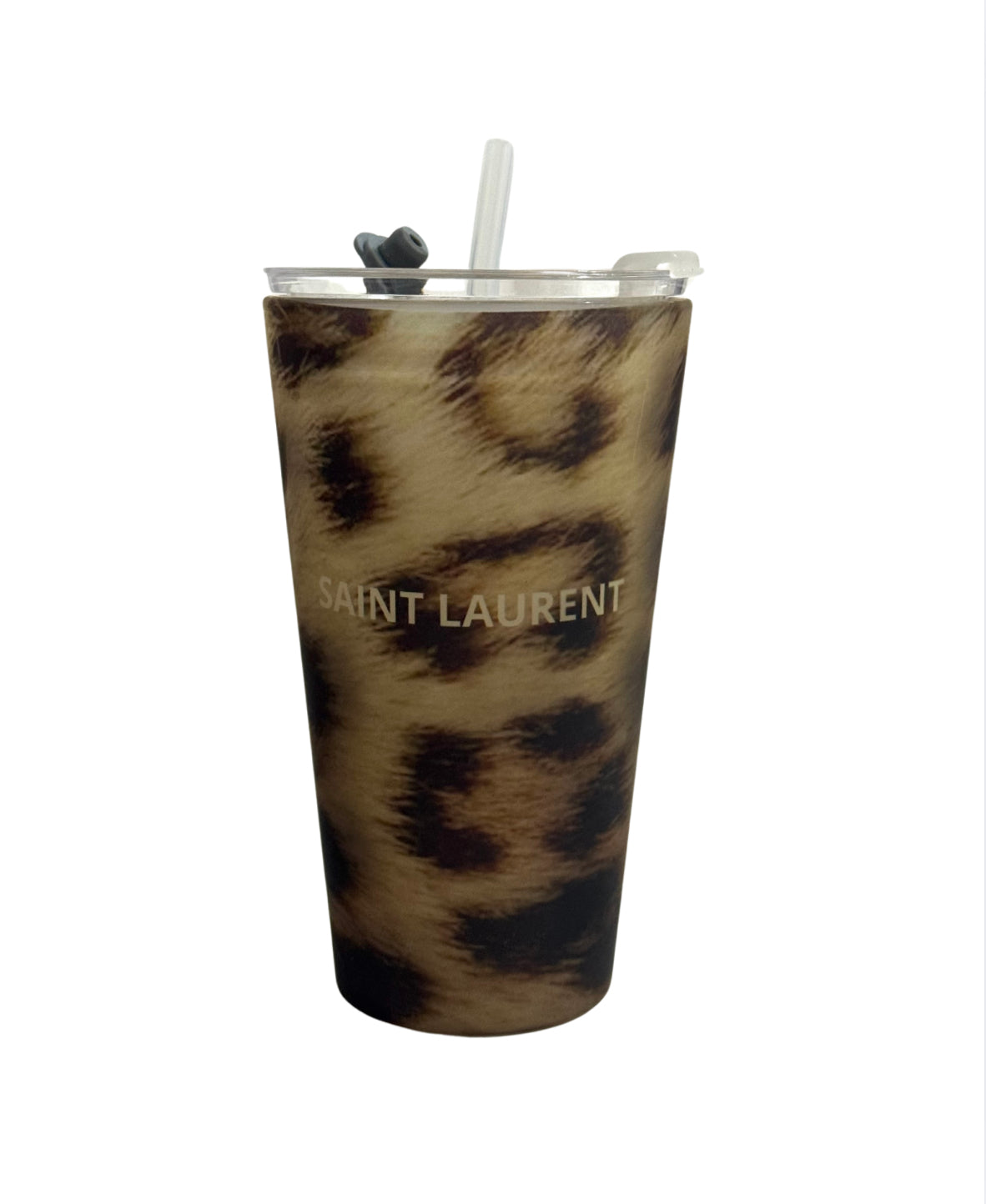 YSL 450ml straw glass