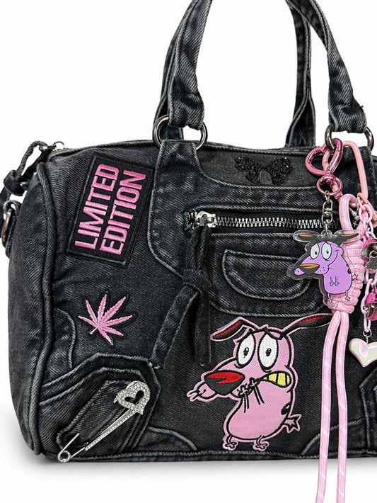 Borsa Denim - Limited Edition Courage 28x20x14 cm