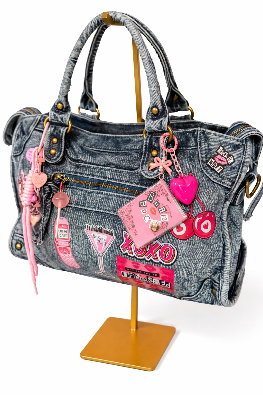 Borsa City Denim - Regina 37x26x15 cm