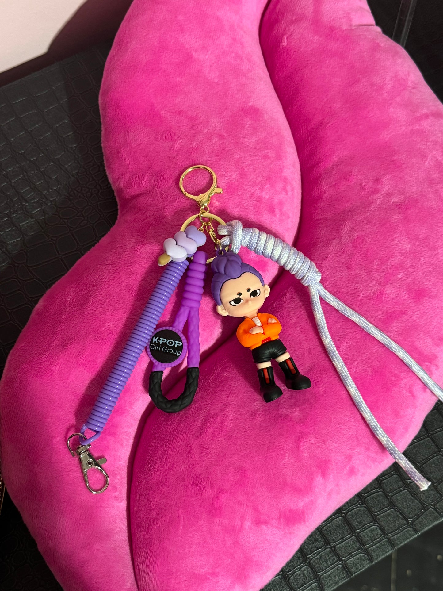 Portachiavi di K-Pop Demon Hunter, cartoon anime, per borse, decorazione per regalo, accessorio alla moda per fan, set da 1 pezzo