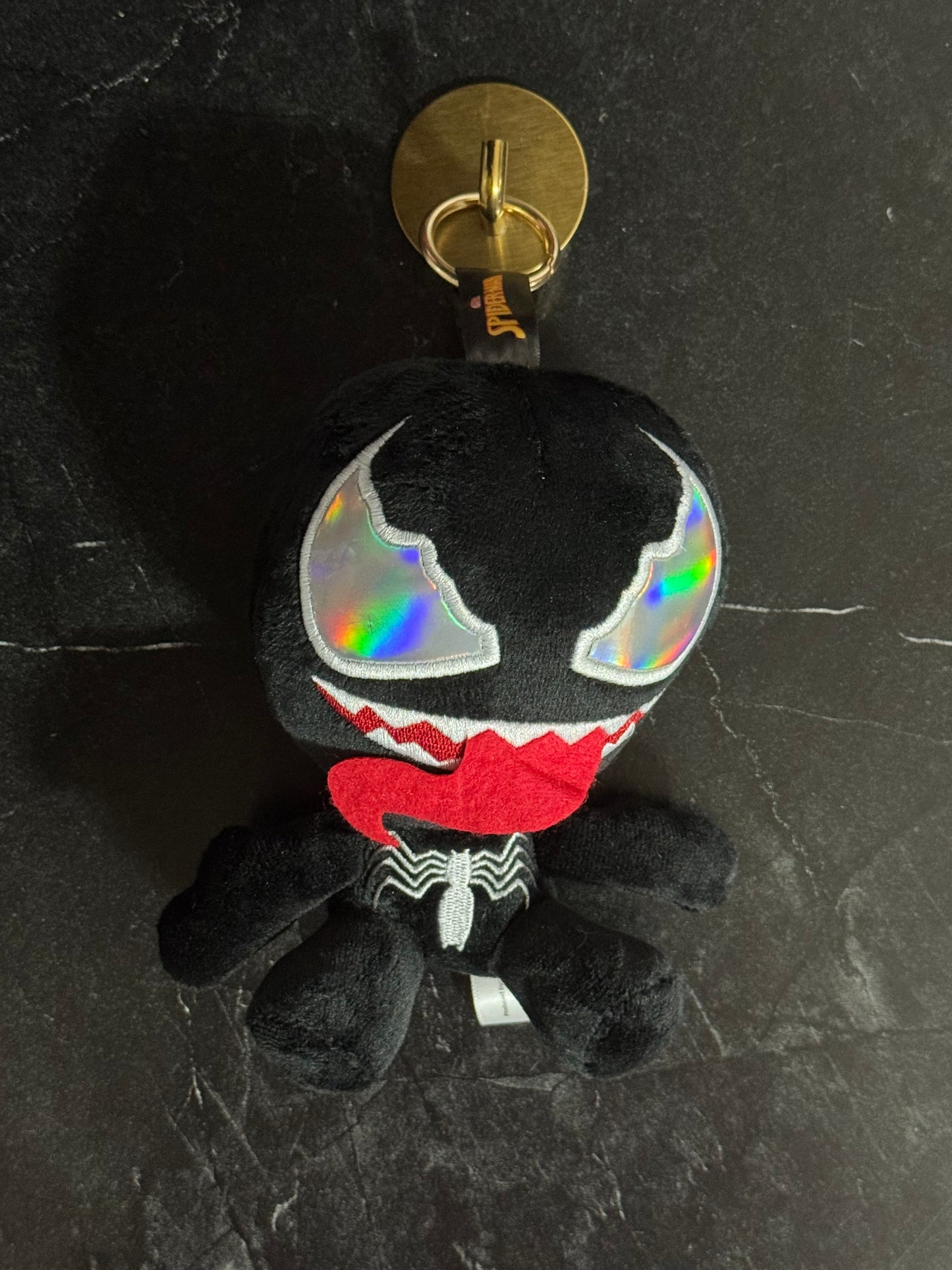 Spider peluche ciondolo