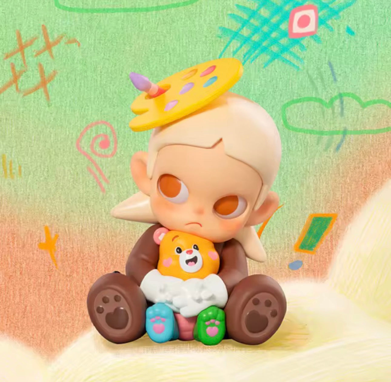 POPMART CareBears × Zsiga Series. Blind Box Toys Mystery
Box.