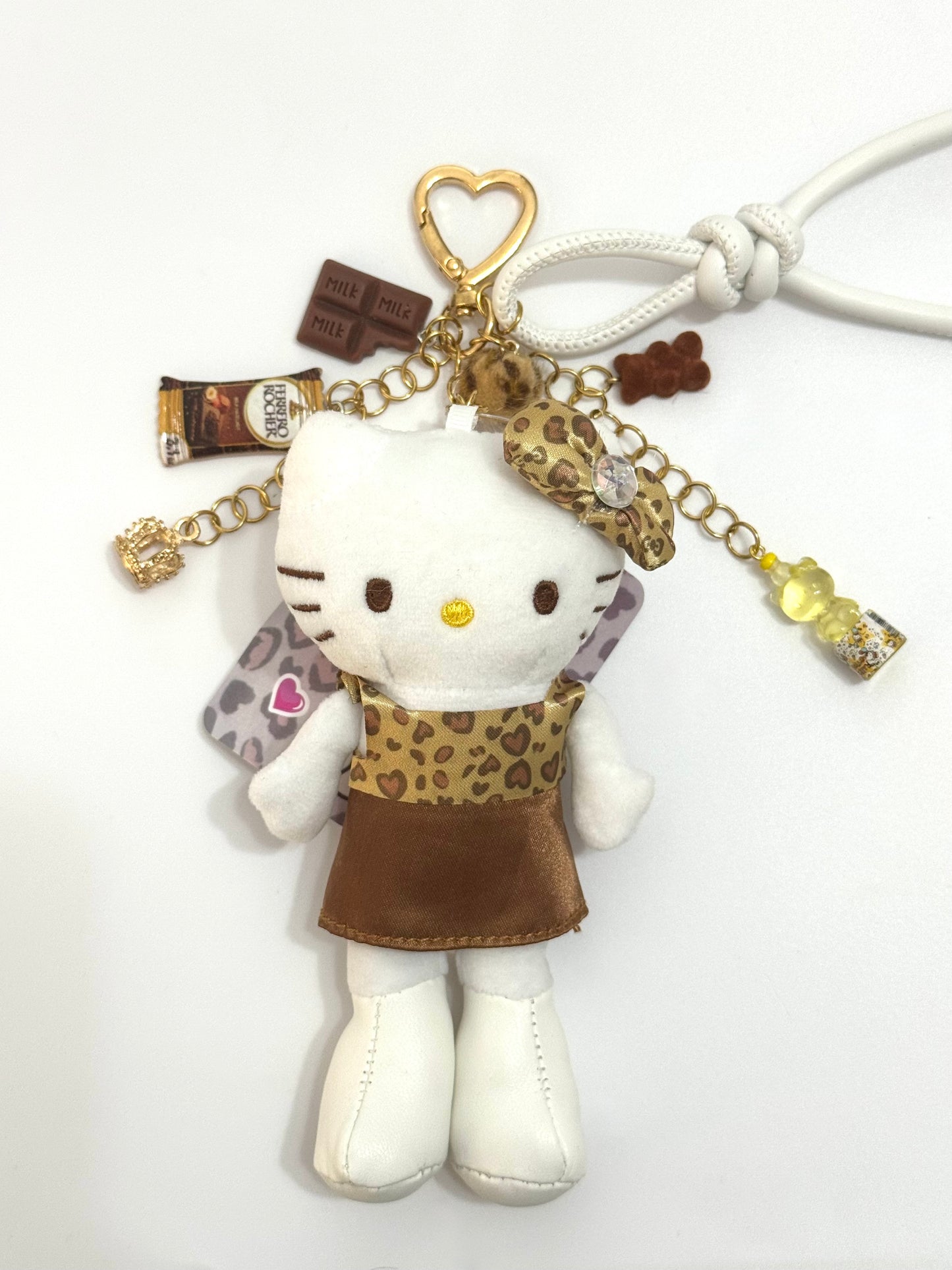 Leopard Hello Kitty Charm